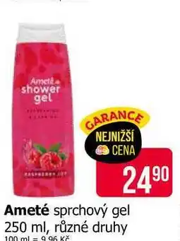 Teta Ameté sprchový gel 250 ml, různé druhy nabídka
