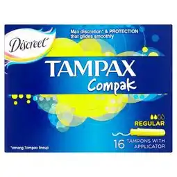 Teta Tampax Compak Regular tampony s aplikátorem 16 ks nabídka