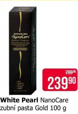 Teta White Pearl NanoCare zubní pasta Gold nabídka