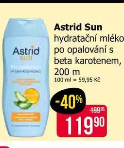 Teta Astrid Sun hydratační mléko po opalování s beta karotenem nabídka