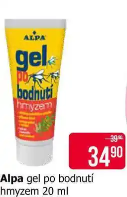 Teta Alpa gel po bodnutí hmyzem nabídka