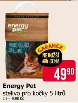 Teta Energy Pet stelivo pro kočky 5 litrů nabídka