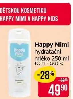 Teta Happy Mimi hydratační mléko nabídka