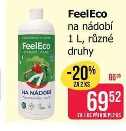 Teta FeelEco na nádobí 1 L, různé druhy nabídka