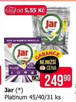 Teta Jar Platinum 45/40/31 ks nabídka