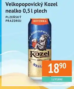 Coop hb Velkopopovický Kozel nealko nabídka