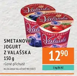 Coop hb Smetanový jogurt z valašska nabídka