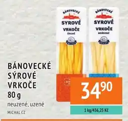 Coop hb Bánovecké sýrové vrkoče nabídka