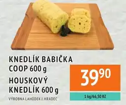 Coop hb Knedlík babička coop Houskový knedlík nabídka