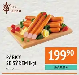 Coop hb Párky se sýrem nabídka