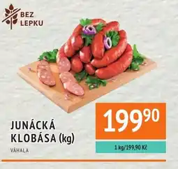 Coop hb Junácká klobása nabídka