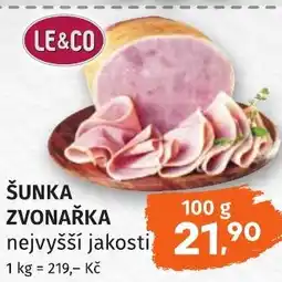 Coop hb Šunka zvonařka nejvyšší jakosti nabídka