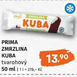 Coop hb Prima zmrzlina kuba tvarohový nabídka