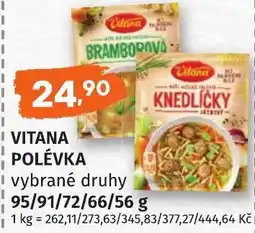 Coop hb Vitana polévka nabídka