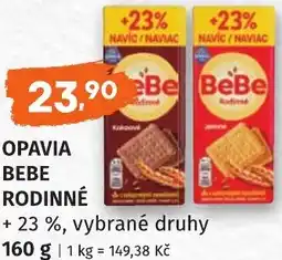 Coop hb Opavia bebe rodinné nabídka