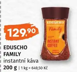 Coop hb Eduscho family instantní káva nabídka