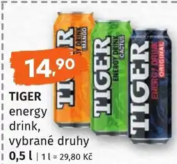 Coop hb Tiger energy drink nabídka