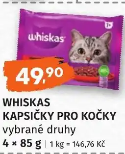 Coop hb Whiskas kapsičky pro kočky nabídka