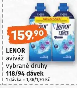 Coop hb Lenor aviváž nabídka