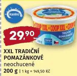 Coop hb Ranko Xxl tradiční pomazánkové nabídka