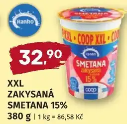 Coop hb Ranko Xxl zakysaná smetana 15% nabídka