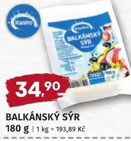 Coop hb Ranko Balkánský sýr nabídka