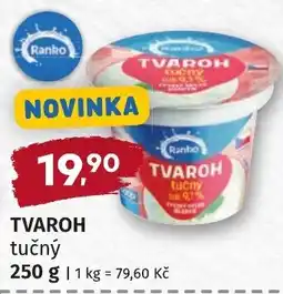 Coop hb Ranko Tvaroh tučný nabídka