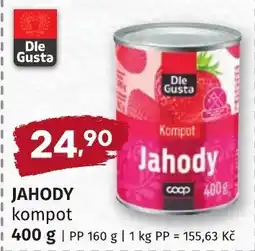 Coop hb Jahody kompot nabídka