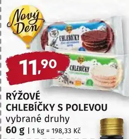 Coop hb Rýžové chlebíčky s polevou nabídka