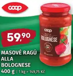 Coop hb Masové ragú alla bolognese nabídka