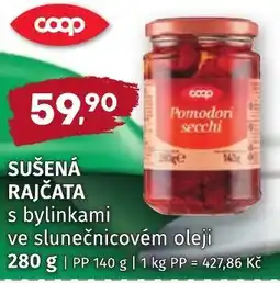 Coop hb Sušená rajčata nabídka