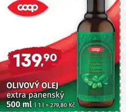 Coop hb Olivový olej extra panenský nabídka