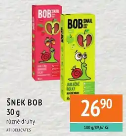Coop hb Šnek bob nabídka