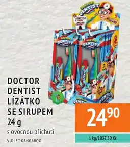Coop hb Doctor dentist lízátko se sirupem nabídka