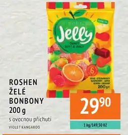 Coop hb Roshen želé bonbony nabídka