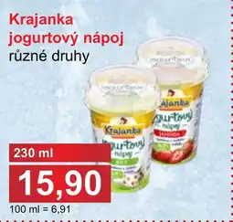 PLUS JIP Krajanka jogurtový nápoj nabídka