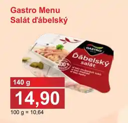PLUS JIP Gastro Menu Salát d'ábelský nabídka