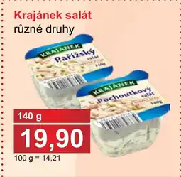 PLUS JIP Krajánek salát nabídka