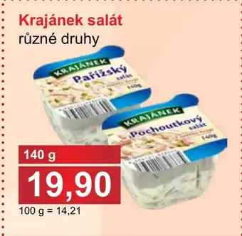 PLUS JIP Krajánek salát nabídka