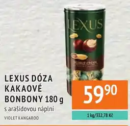 Coop hb Lexus dóza kakaové bonbony nabídka