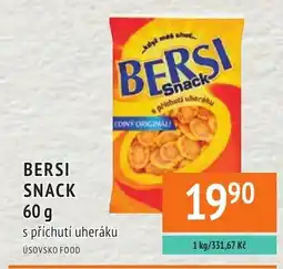 Coop hb Bersi snack nabídka