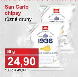 PLUS JIP San Carlo chipsy nabídka