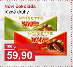 PLUS JIP Novi čokoláda nabídka