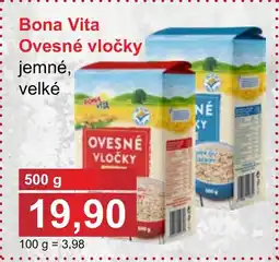 PLUS JIP Bona Vita Ovesné vločky nabídka