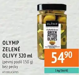 Coop hb Olymp zelené olivy nabídka