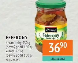 Coop hb Feferony beraní rohy nabídka