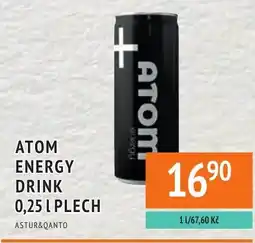 Coop hb Atom energy drink nabídka