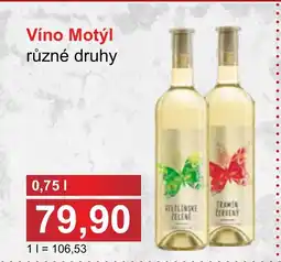 PLUS JIP Víno Motýl nabídka