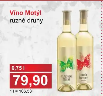 PLUS JIP Víno Motýl nabídka