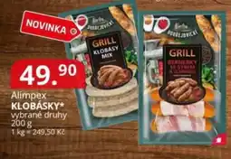 Potraviny CZ Alimpex Klobásky nabídka